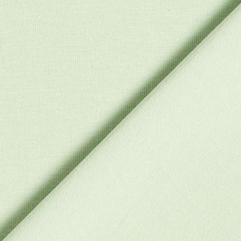 GOTS Bavlněný žerzej | Tula – pastelově zelená,  image number 3