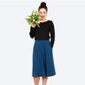 FRAU BELLA – půlkolová sukně s kapsami, Studio Schnittreif | XS - XXL,  thumbnail number 5