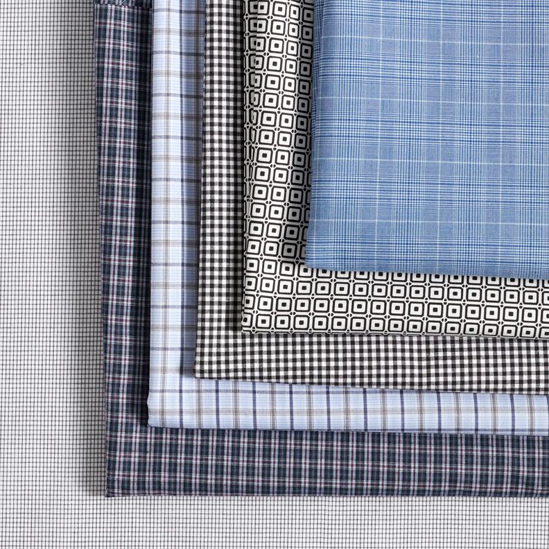 Ko&scaron;ilov&aacute; tkanina mal&aacute; kostka &ndash; čern&aacute;/b&iacute;l&aacute;,  image number 5