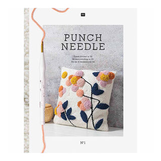 Kniha Punch Needle (Vyšívání dutou jehlou), 