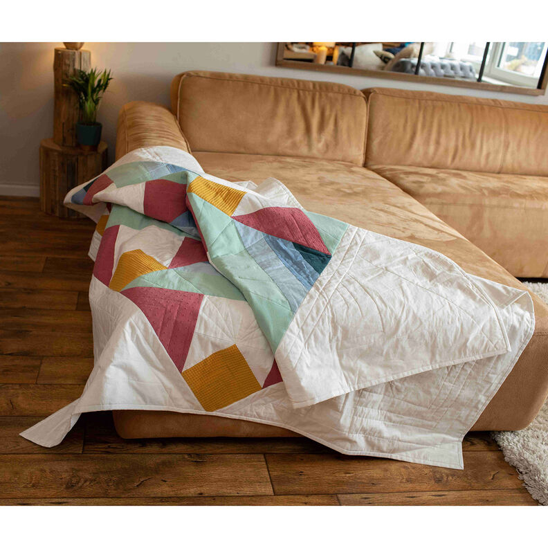 268 Objemový fleece Bamboo Mix [114 x 152 cm] | Vlieseline – přírodni,  image number 3