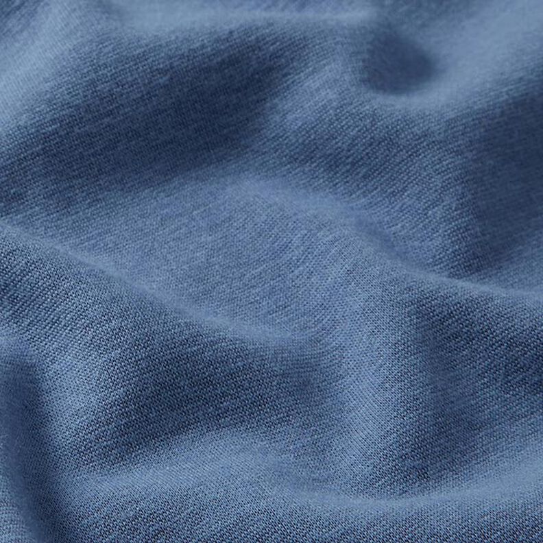 Alpenfleece Hebká teplákovina Jednobarevné provedení – džínově modrá,  image number 3