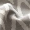 Látka pro venkovní použití Žakár Ikatový vzor – světle šedá,  thumbnail number 2