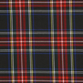 Skotská kostka tartan – kostka velká – černá, 