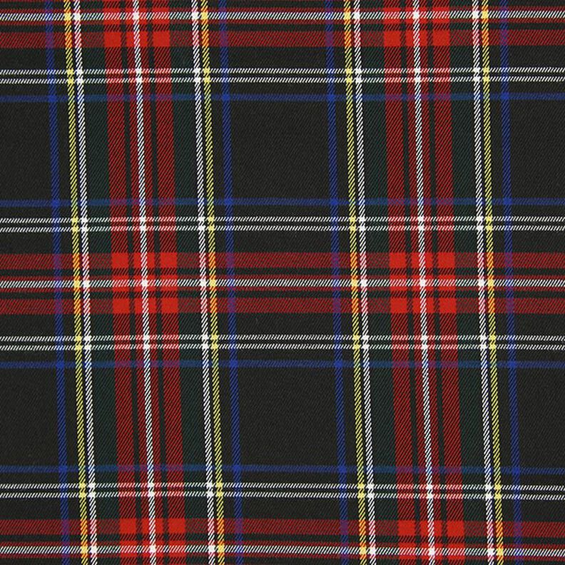 Skotská kostka tartan – kostka velká – černá,  image number 1