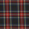 Skotská kostka tartan – kostka velká – černá,  thumbnail number 1