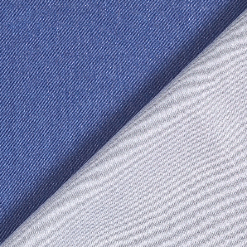 Viskózové šambré jednobarevné – džínově modrá,  image number 4