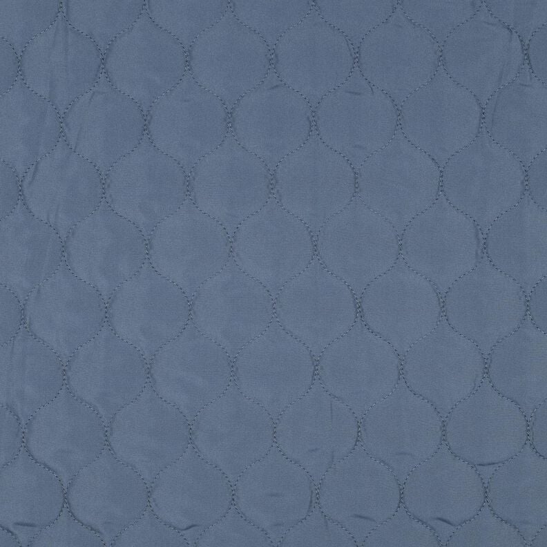 Prošívaná látka Kruhový vzor | Poppy Fabrics – džínově modrá,  image number 1