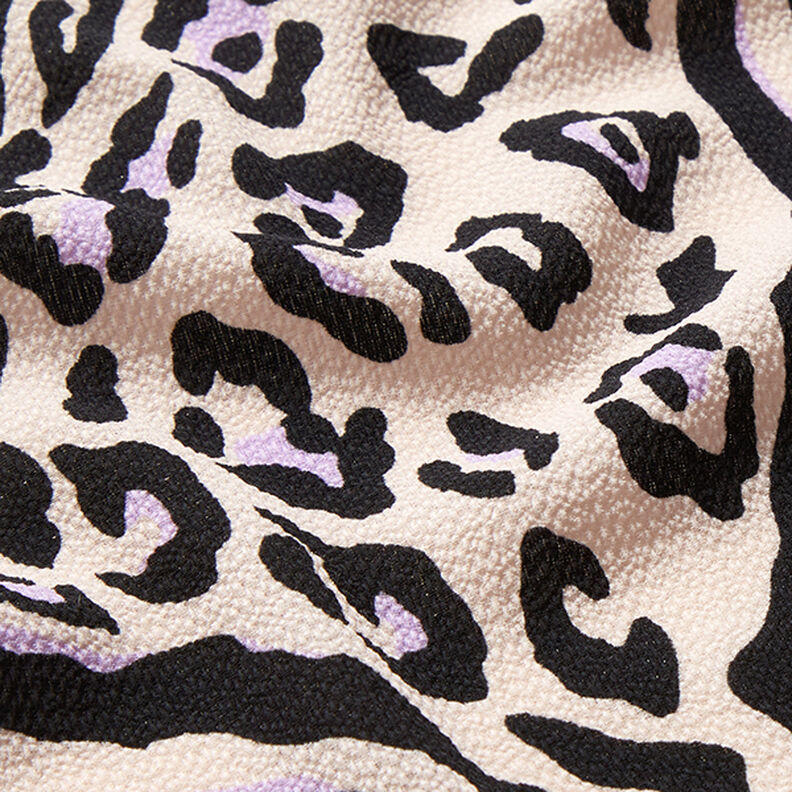 Lehká krepová tkanina zebra – rose,  image number 2