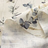 Směs len-bavlna akvarelové větve – vlněná bílá,  thumbnail number 3