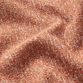 Čalounická látka barevné tkané – terracotta/béžová, 