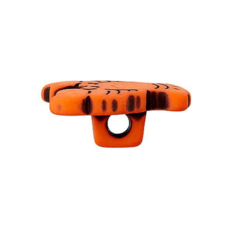 Polyesterový knoflík s očkem Humr - oranžová, image number 2