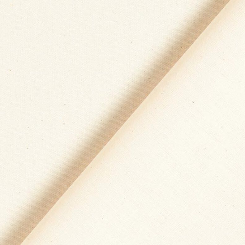 Bavlněný popelín Jednobarevné provedení – kremová,  image number 5