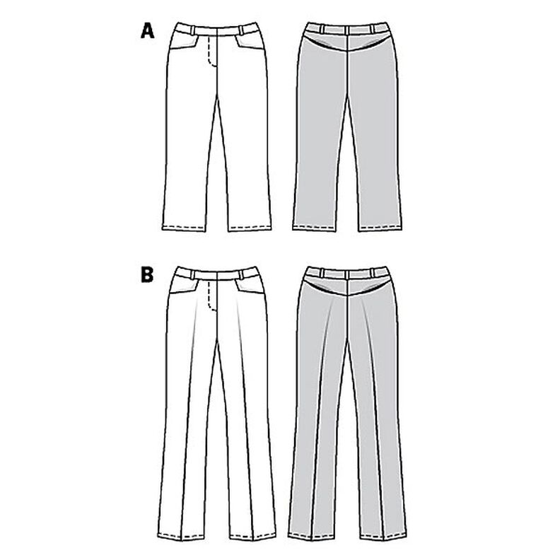 Kalhoty | Kalhoty s 7/8 délkou, Burda 6432 | 34 - 46,  image number 4