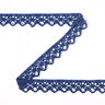 Paličkovaná krajka (13 mm) 3 – namornicka modr,  thumbnail number 1
