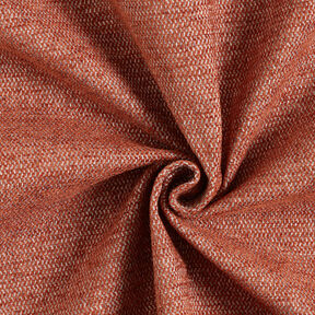 Čalounická látka Žinylka Melír – terracotta/stříbrně šedá, 