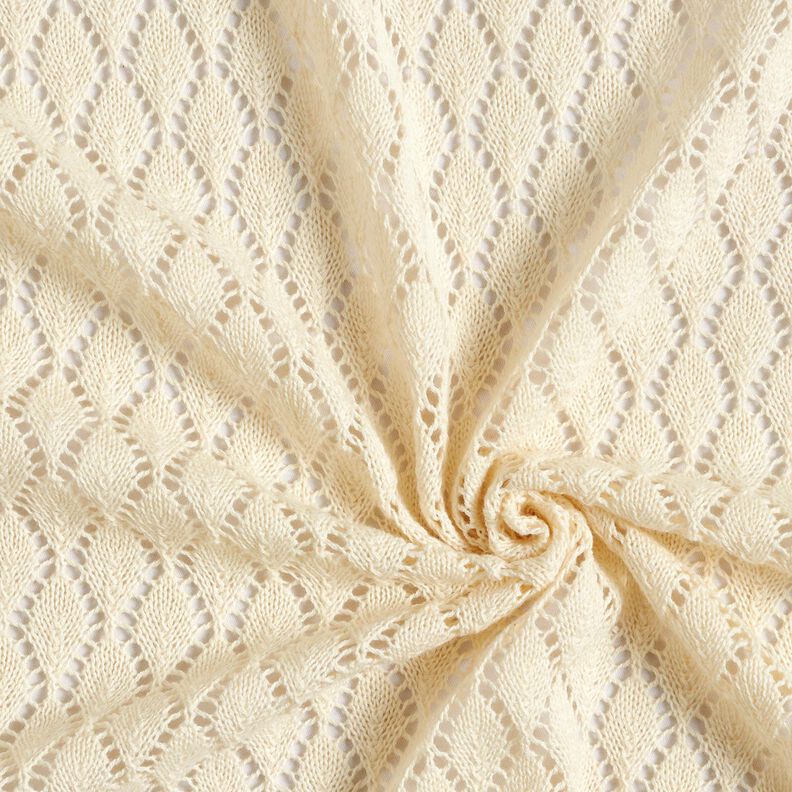 Pletenina Crochette – vlněná bílá, image number 4