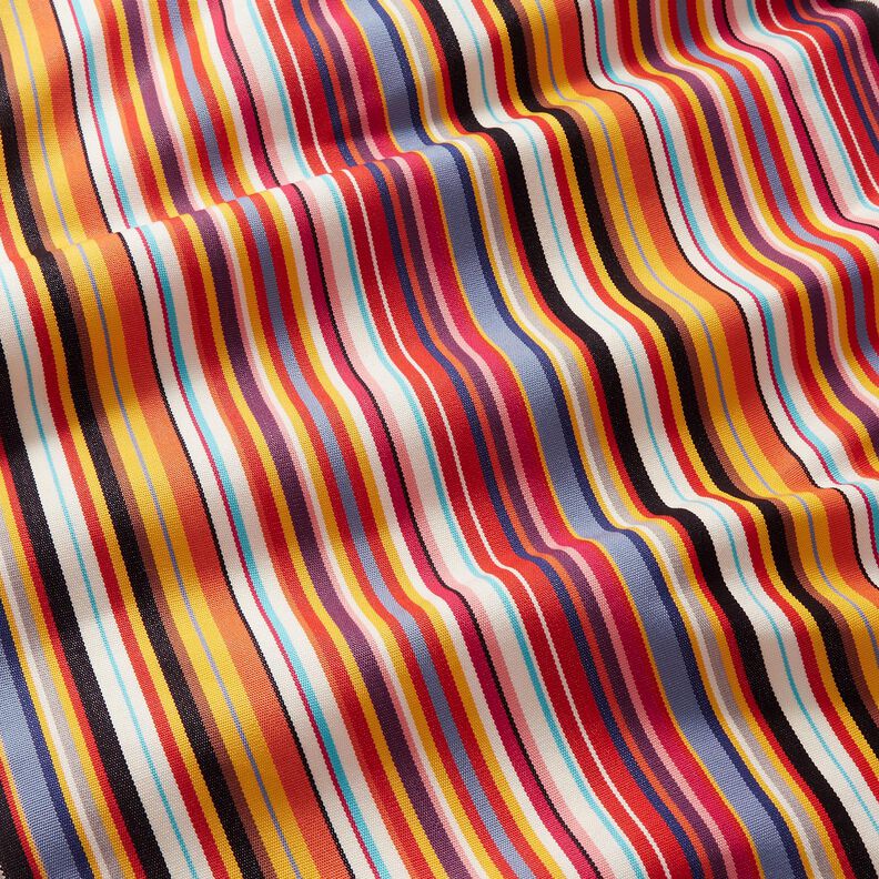Outdoor Lehátkovina Podélné proužky 44 cm – karmínově červená/bílá,  image number 2