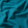 Lehká bavlněná teplákovina jednobarevná – petrolejová,  thumbnail number 2