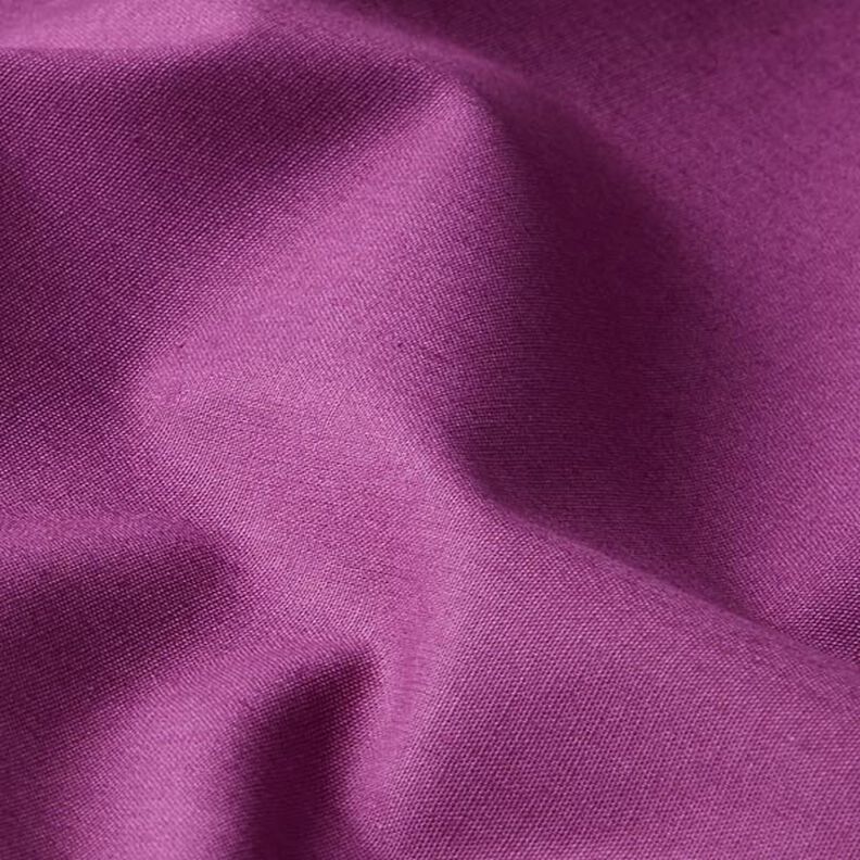 Bavlněný popelín Jednobarevné provedení – barva lilku,  image number 2