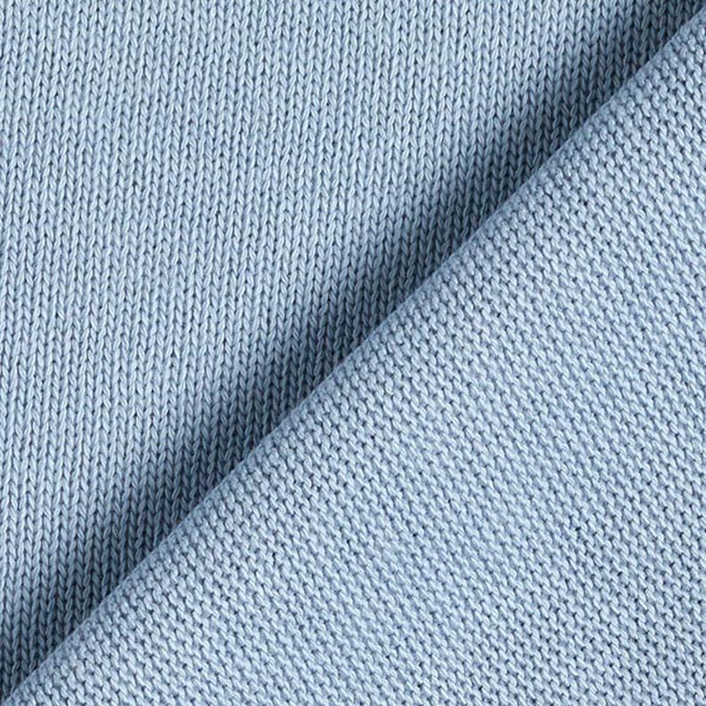 Bavlněná pletenina – modrošedá,  image number 3