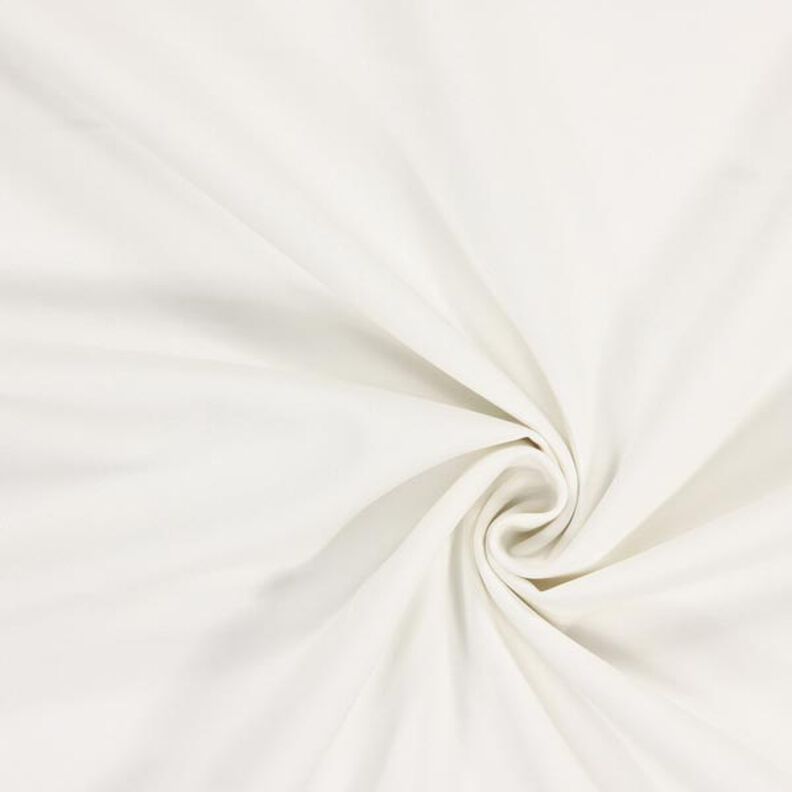Bavlněný kepr Jednobarevné provedení – vlněná bílá,  image number 1