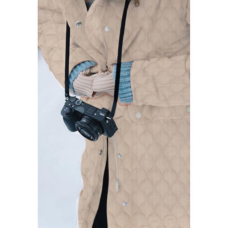 Prošívaná látka Kruhový vzor | Poppy Fabrics – tmavá borovice,  image number 5