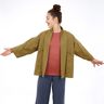 FRAU SINA - kimonový kabátek se šikmými kapsami, Studio Schnittreif | XS - XXL,  thumbnail number 4