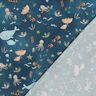 Bavlněný popelín Šťastná mořská zvířata digitální potisk | Poppy Fabrics – oceánská modrá,  thumbnail number 4