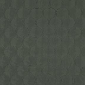 Prošívaná látka Kruhový vzor | Poppy Fabrics – tmavá borovice, 