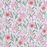 Bavlněný popelín velké luční květiny digitální potisk | Poppy Fabrics – bílá,  thumbnail number 1