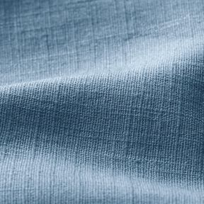 Lněná látka Ramie mix medium – holubí modrá, 