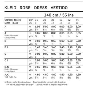 Svatební šaty / korzetové šaty / sukně, Burda 6776, 