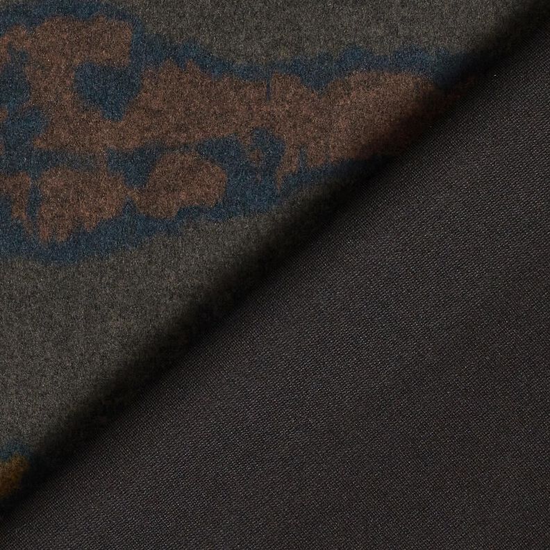Romanit žerzej zdrsněné vodorysky – tmavě hnědá/černá, image number 4