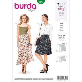 Sukně, Burda 6340 | 34 - 44, 