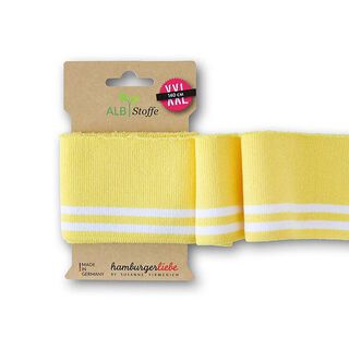 GOTS Náplety CUFF ME POLO [140 cm | 7,5 cm]  | Albstoffe | Hamburger Liebe, 