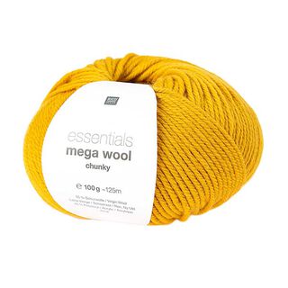 Essentials Mega Wool chunky | Rico Design – hořčicove žlutá, 