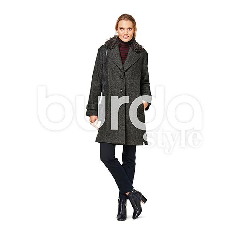 Kabát | krátký kabátek, Burda 6462 | 34 - 46,  image number 3