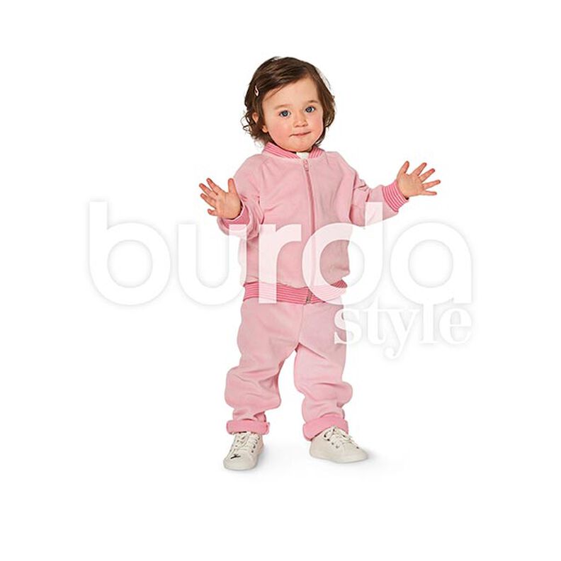 Bundička pro miminka | bluzon | kalhotky, Burda 9349 | 68 - 98,  image number 7