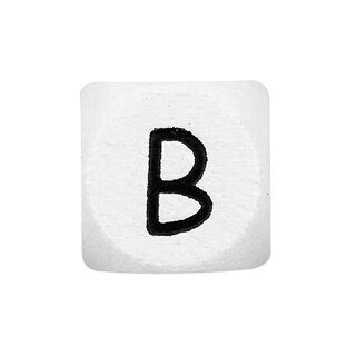 Dřevěná písmena B – bílá | Rico Design, 
