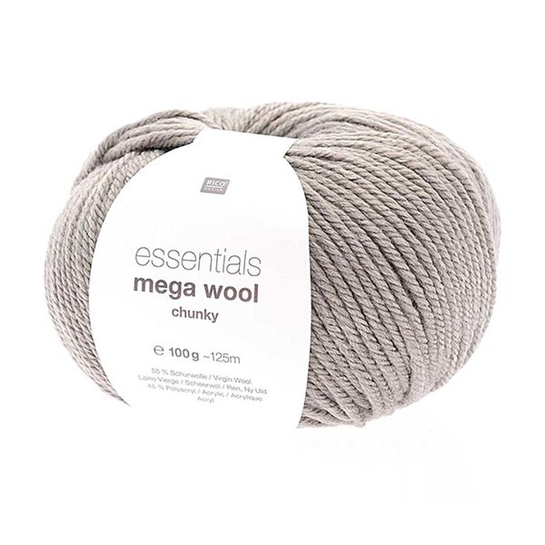 Essentials Mega Wool chunky | Rico Design – šedohnědá,  image number 1