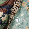 Hebký fleece Leopardí vzor – středně hnědá,  thumbnail number 5