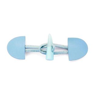 Dufflecoatové zapínání [11 cm] – světle modrá, 