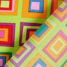 Karnevalová tkanina vzor barevné krabice – žlutá neonová,  thumbnail number 4