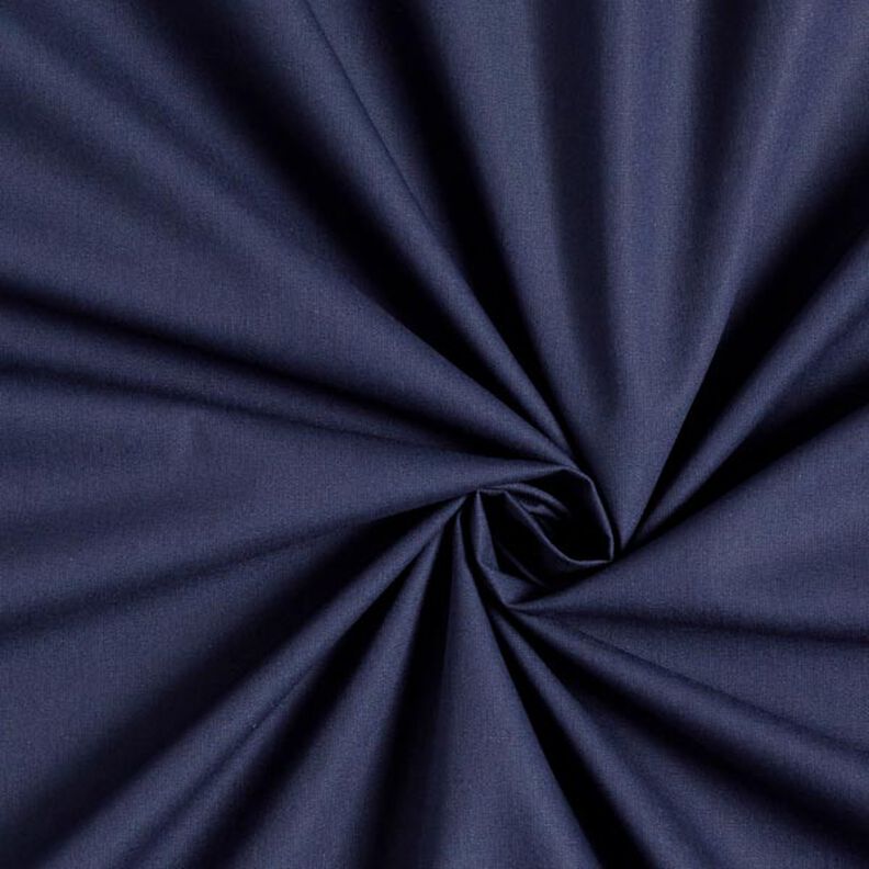 Bavlněný popelín Jednobarevné provedení – namornicka modr,  image number 1