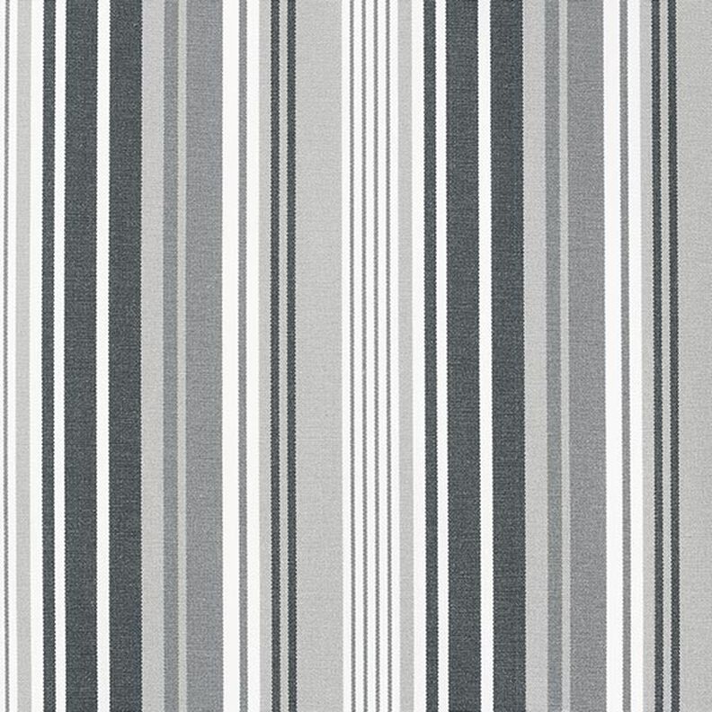 Látka na markýzy Různorodé proužky – světle šedá/tmavě šedá,  image number 1