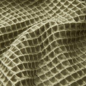Vaflové piké Velké plástve – světle khaki, 