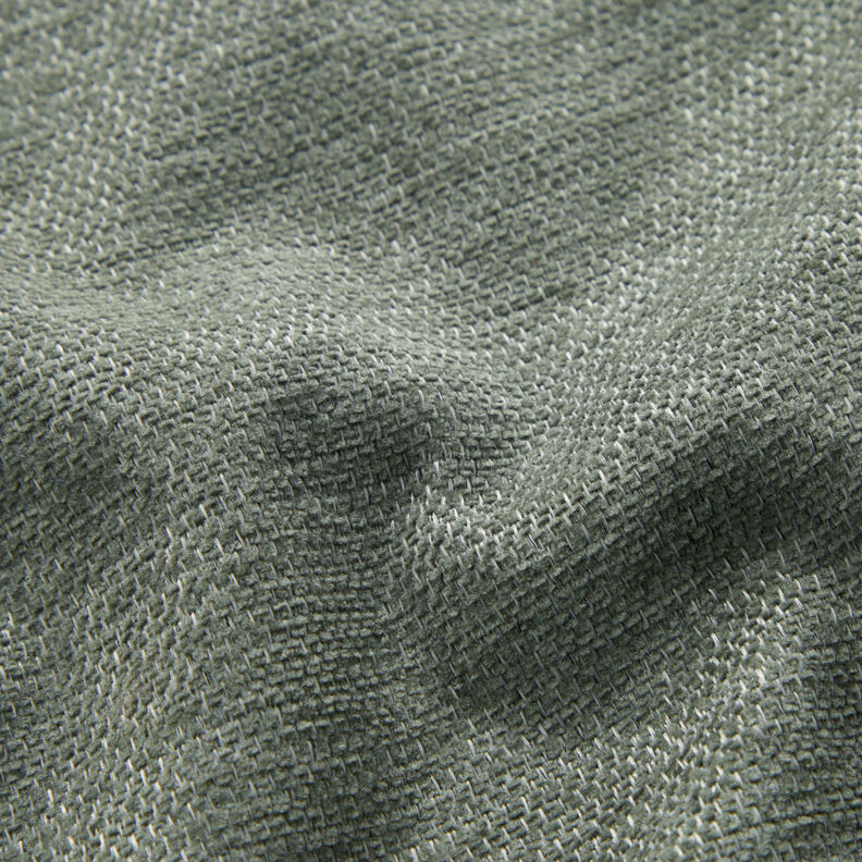 Čalounická látka Žinylka Melír – rákosove zelená/stříbrně šedá, image number 2