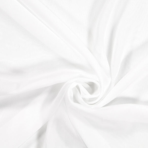 Chiffon – vlněná bílá,  image number 1