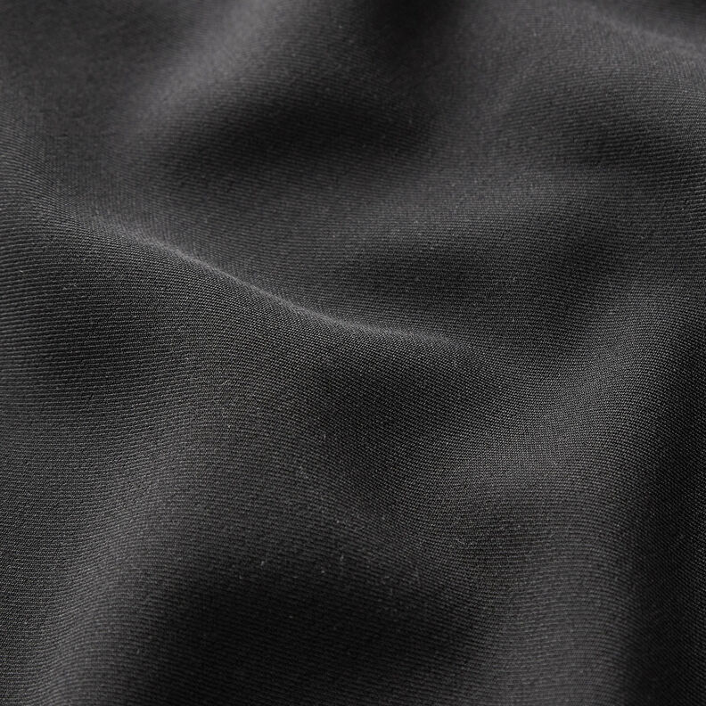 Lehká hladká strečová kalhotovina – černá,  image number 2